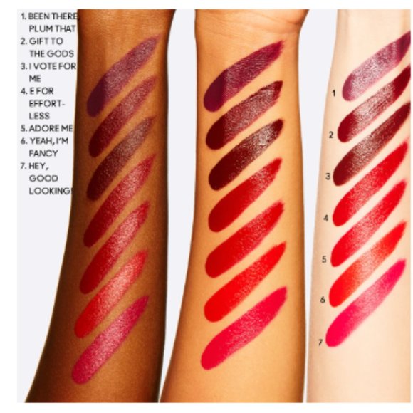 ❤️HP❤️ MAC Love Me Liquid Lipcolour - E For Effortless (deep burgundy red) - Picture 6 of 6